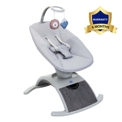 Comfy Wave Baby Bouncer Silverspring